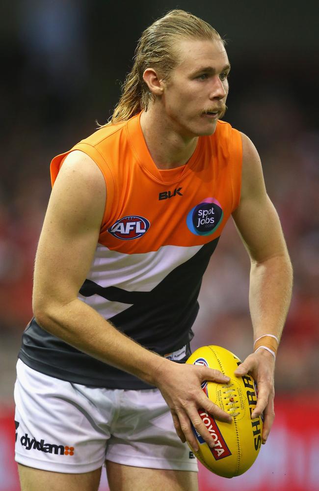 McCarthy playing with the Giants last season. Picture: Getty Images