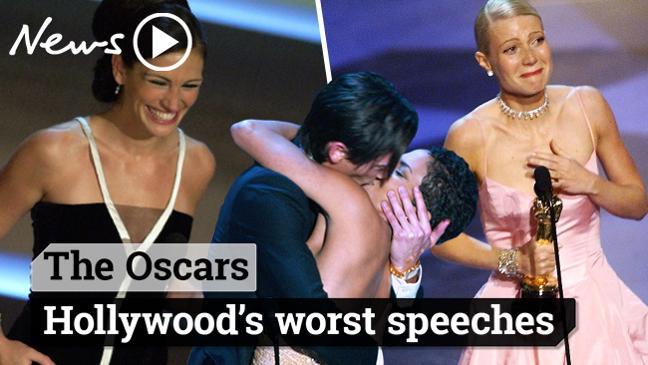 The Oscars: Worst speeches from Hollywood