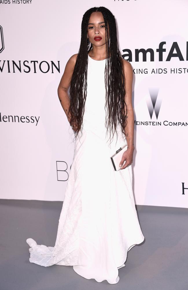 Actor Zoe Kravitz attends amfAR's 22nd Cinema Against AIDS Gala. Credit: Ian Gavan.