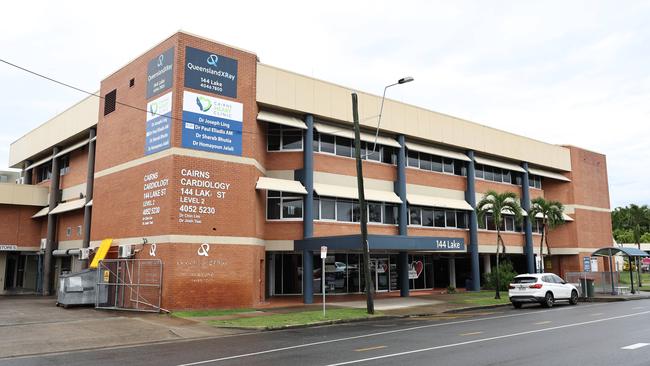 Queensland X Ray medical imaging services located within the Cairns Private Hospital building at 144 Lake Street, Cairns City. Picture: Brendan Radke