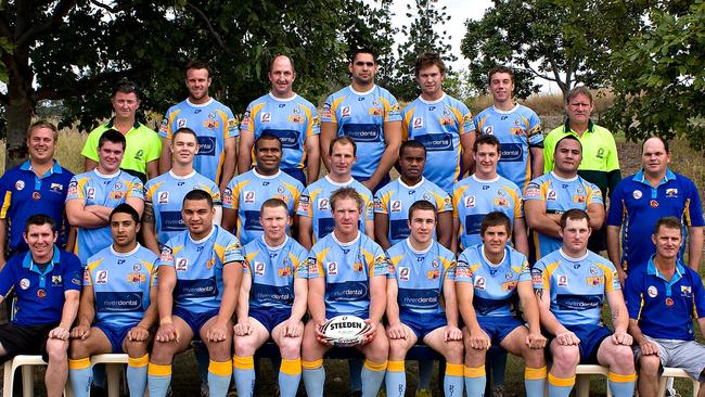 2010 Devils premiers: A-grade Back Row (L-R): Craig Petrie (Leaguesafe), Michael Blaik, Darren Burns, Kurt Fleming, Riley McDowall,Josh Cumner, Col Callaghan (Leaguesafe).Middle Row (L-R): Brad English, Godfrey Condon, Danny McMah, Josua Koroibulu, Craig Marshall, Tobs Viravu, Kaine Ernst, Sonny Lavea, Jimmy Bougoure (Manager).Front Row L-R): John Greensill (Coach), Ben Ashford, Ray Ioane, Barry Berrigan, Trent Callaghan, Nick Swan, Shaun Wilson, Ian Naylor, Scott Dodt (President)