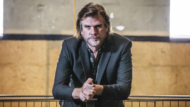 Tex Perkins plays new music festival Under the Southern Stars with Jimmy Barnes at Southport on February 10. Picture: Sarah Matray