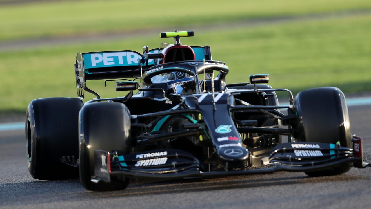 Mercedes' Finnish driver Valtteri Bottas was fastest in practice.