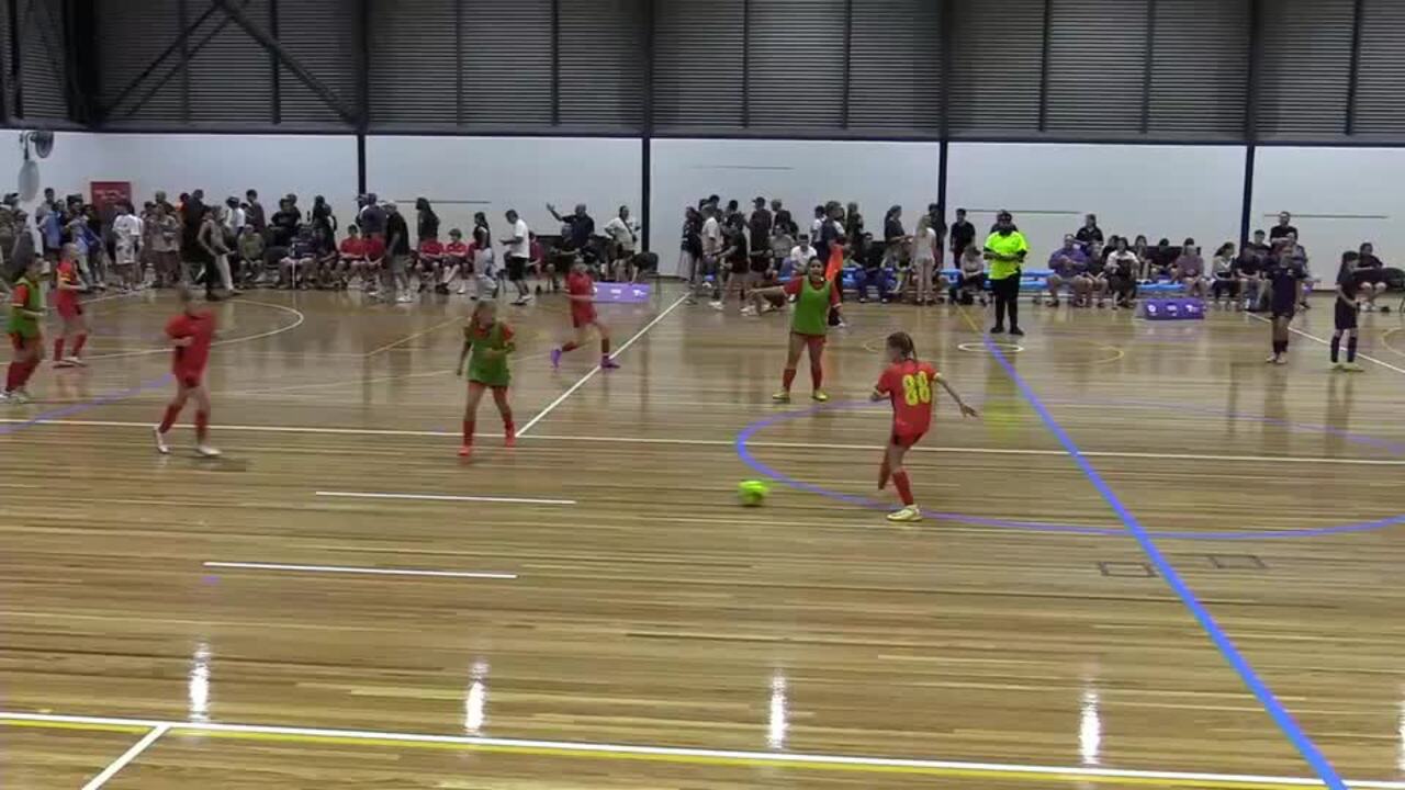 Replay: Football Victoria White v Football South Australia (U13 girls playoff)—2025 National Futsal Championships Day 4