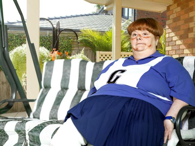 The much-loved star as Sharon in Kath and Kim.