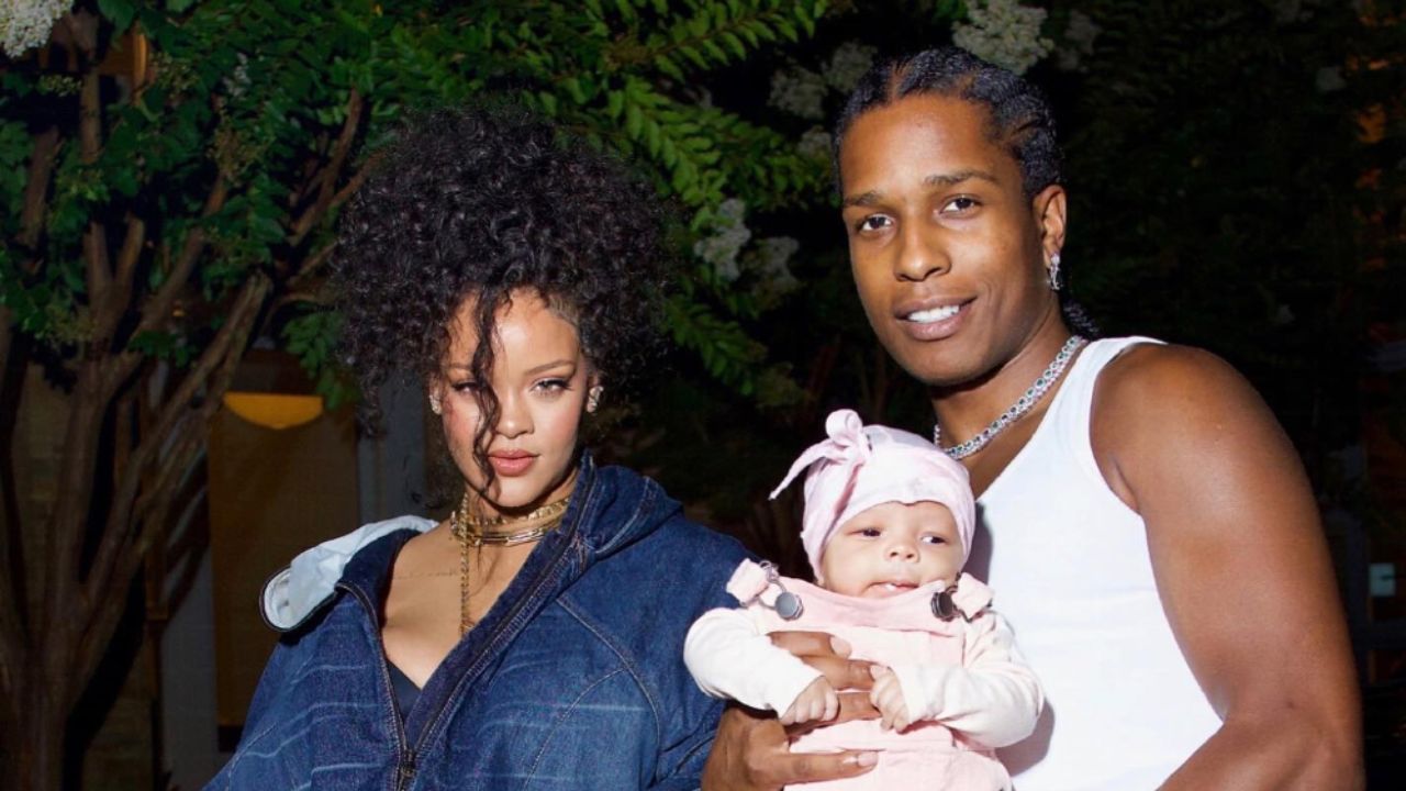 Rihanna poses debuts baby boy with first photo of her family | Herald Sun