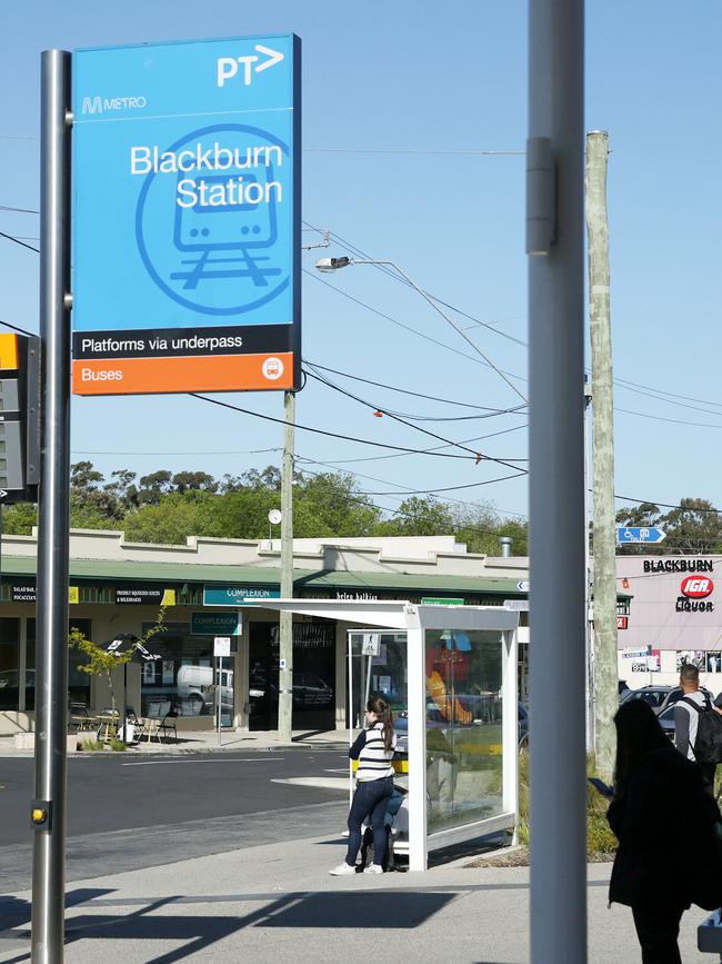 Many commuters pass the shops to use Blackburn railway station.