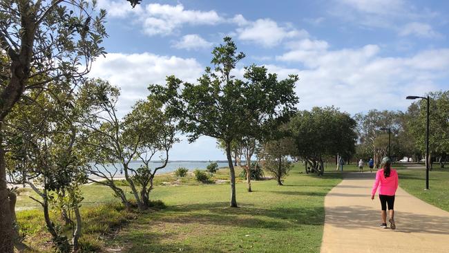 Paradise Point Esplanade South Park, Gold Coast. Picture: Amanda Robbemond