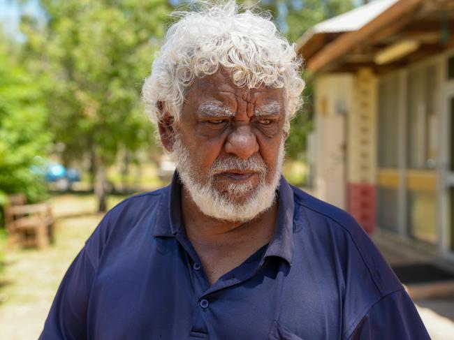 Arrernte elder and Co-Founder of Children's Ground, William Tilmouth. Picture: Damon Van Der Schuit