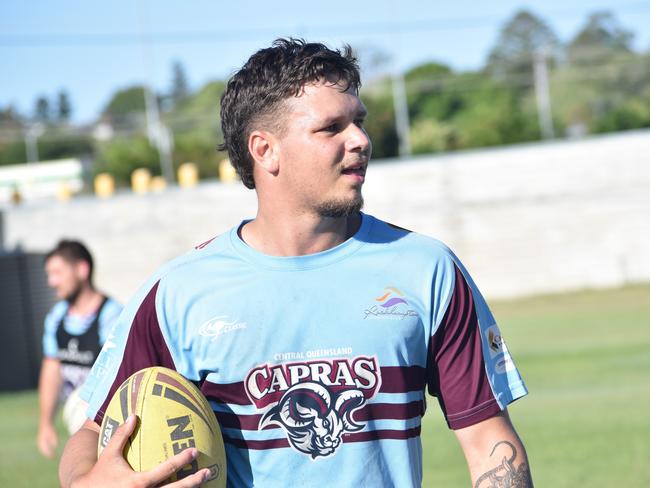 CQ Capras under-16, under-18, under-21 and senior men training at Kettle Park, Rockhampton, on December 3, 2022.