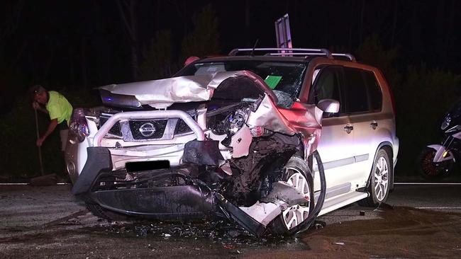 There was traffic chaos on September 4 when four cars were involved in a crash on the Pacific Highway.