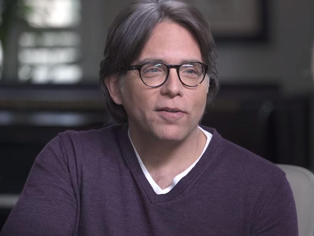 Cult leader Keith Raniere. Picture: Keith Raniere Conversations/YouTube