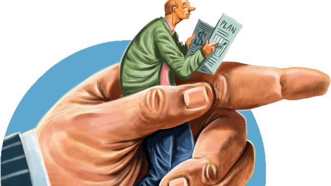 A mentor can help guide your financial future. Illustration: John Tiedemann