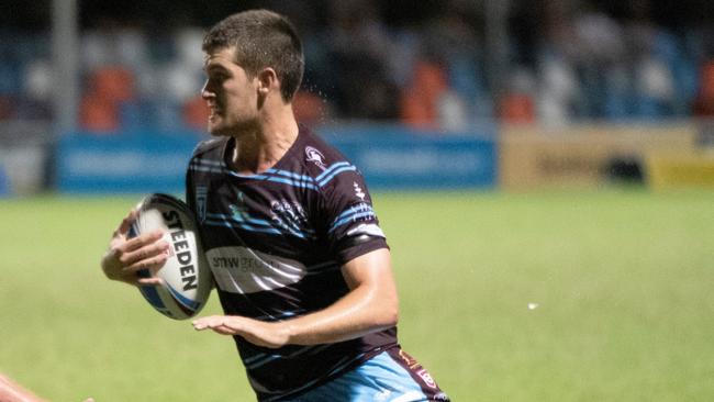 CQ Capras’ fullback Blake Moore was at his brilliant best, named Player of the Match. Photo: Brendan Kirkman