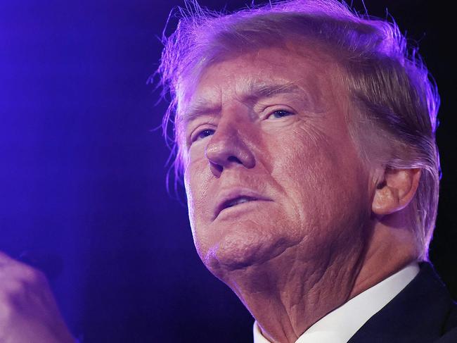 LAS VEGAS, NEVADA - JULY 08: Former U.S. President and Republican presidential candidate Donald Trump prepares to deliver remarks at a Nevada Republican volunteer recruiting event at Fervent: A Calvary Chapel on July 8, 2023 in Las Vegas, Nevada. Trump is the current frontrunner for the 2024 Republican presidential nomination amid a growing field of candidates.   Mario Tama/Getty Images/AFP (Photo by MARIO TAMA / GETTY IMAGES NORTH AMERICA / Getty Images via AFP)