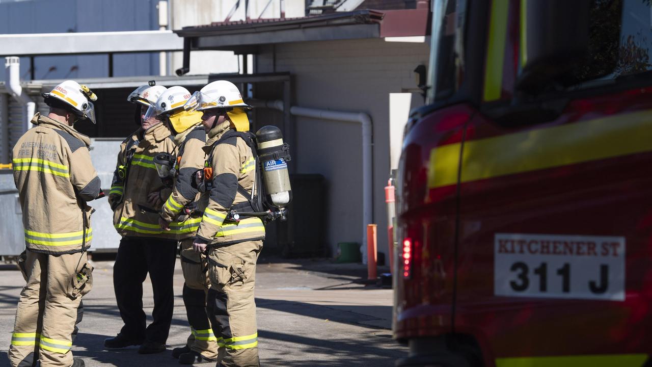 The back of the Spotted Cow has been cordoned off after reports of a gas leak from the cold room. Wednesday, June 5, 2024. Picture: Kevin Farmer