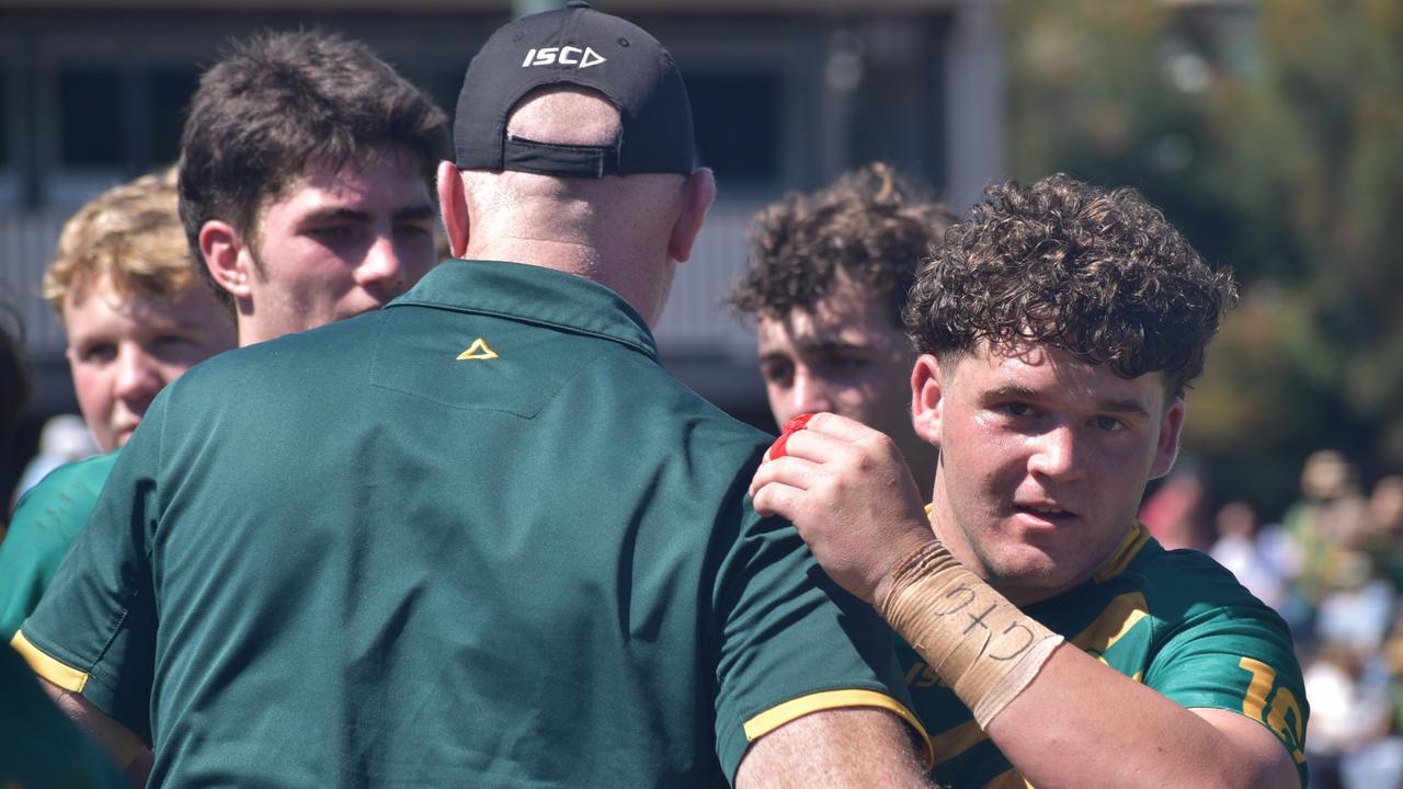 Dolphins Cup grand final, St Brendan’s College versus Rockhampton Grammar School, at Rugby Park on August 16, 2024.