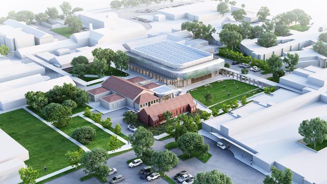 A plan for the reactivated Repat Health Precinct.