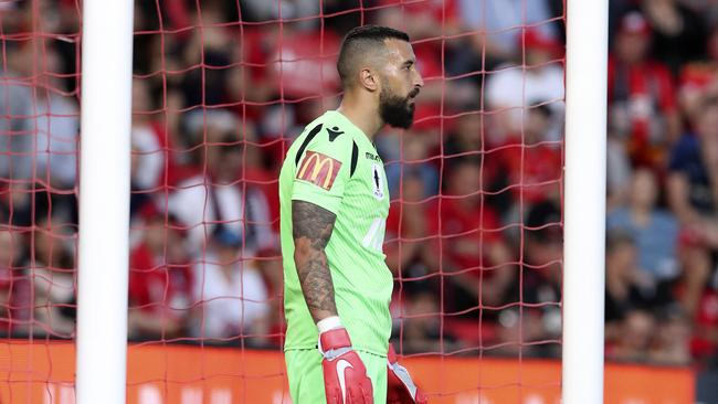 Adelaide United’s Paul Izzo will play his 100th game in Sunday’s elimination final. Picture Sarah Reed