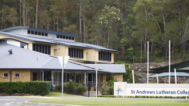 St Andrews Lutheran College in Tullebudgera has told parents it’s “alert, though not anxious” about an investigation into a potential cancer cluster by the Gold Coast Public Health Unit. Picture: Tertius Pickard