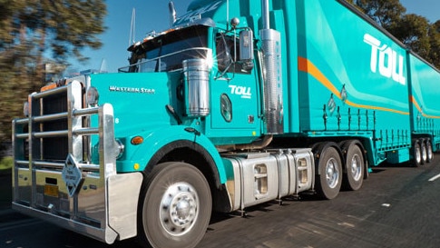 Toll transport truck. Picture: Supplied