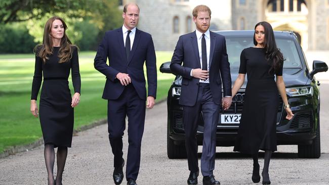 The ‘Fab Four’ was reunited again in Windsor on the weekend. Picture: Chris Jackson - WPA Pool/Getty Images