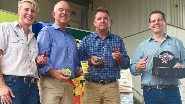 Primary Industries Minister Tony Perrett discusses Queensland’s 25-year agriculture blueprint during his visit to Bundaberg.