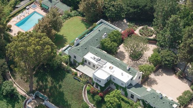 Taylor Swift owns a historic estate in Beverly Hills. Picture: Supplied