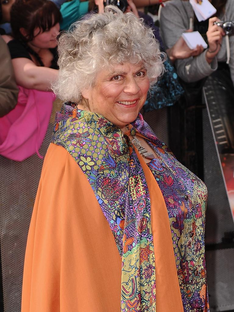 Miriam Margolyes revealed she doesn’t have a long time to live. Picture: Ian Gavan/Getty Images