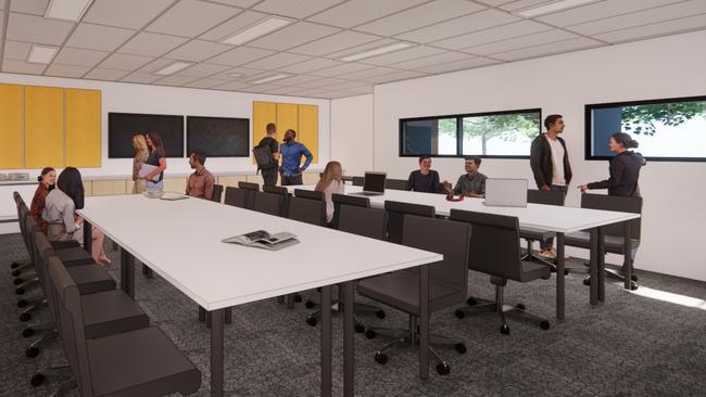 A 3D render of some of the facilities in the $4m upgrade to the Cairns TAFE Advanced Manufacturing Lab. Picture: Supplied.