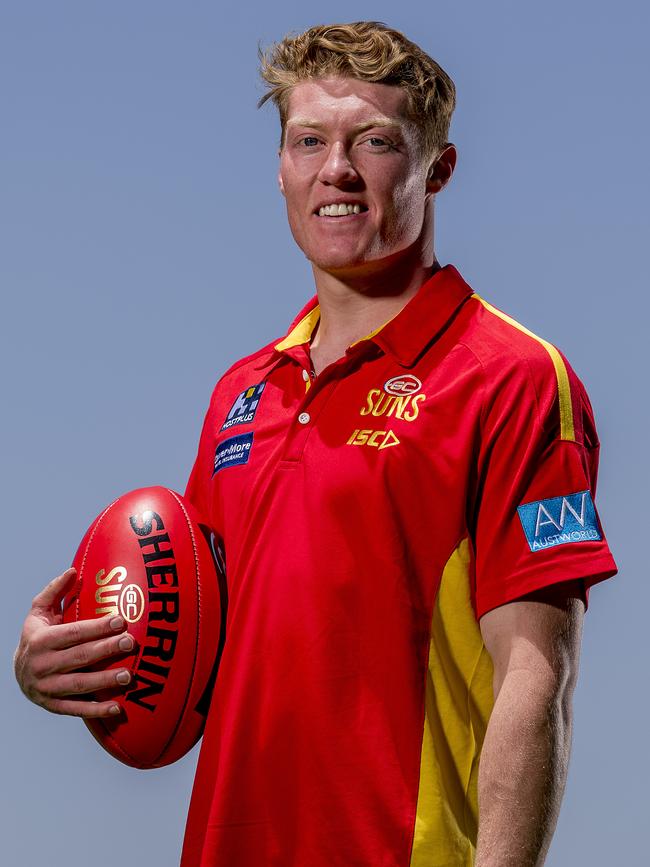 No.1 draft pick Matt Rowell starts 2020 at a similar price to Walsh last year. Picture: Jerad Williams