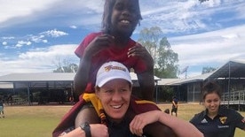 Meg Hutchins said she learned a lot from her trip north for the Barunga Festival in Katherine