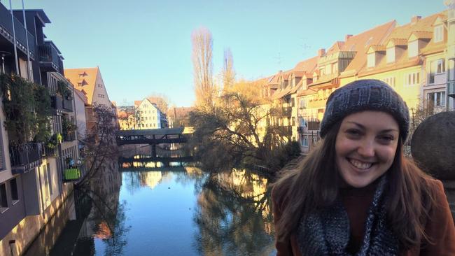 Kirsty Boden while travelling in Nuremberg, Germany. Pictures: Facebook