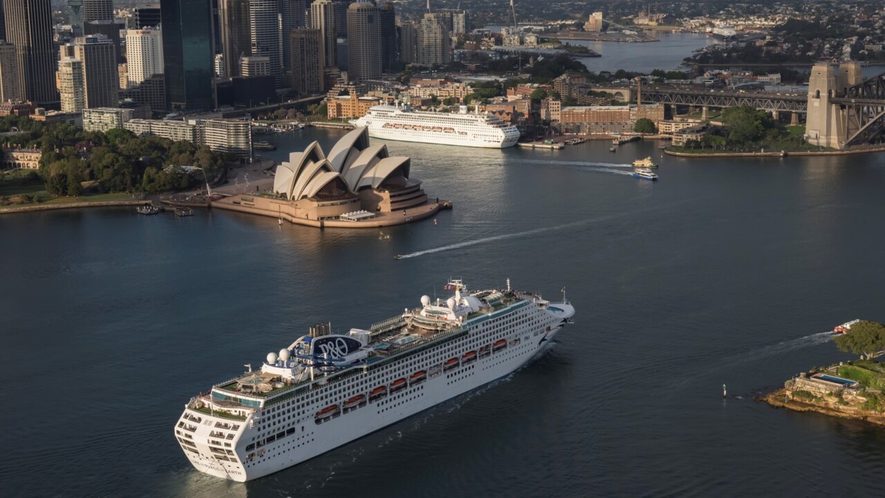 First cruise ship in over two years to return to Sydney