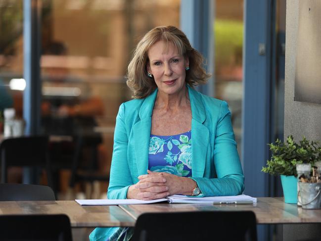 Detective Superintendent Deborah Wallace outside the NSW Police headquarters in Parramatta. Picture: Brett Costello