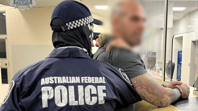 The AFP arrested Australian man, Mark Buddle, for allegedly importing more than 160kg of cocaine into Melbourne in May, 2021. Source: Australian Federal Police