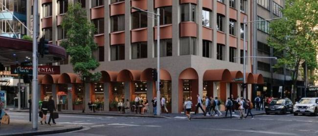 What the proposed York Street hotel would look like from ground level.