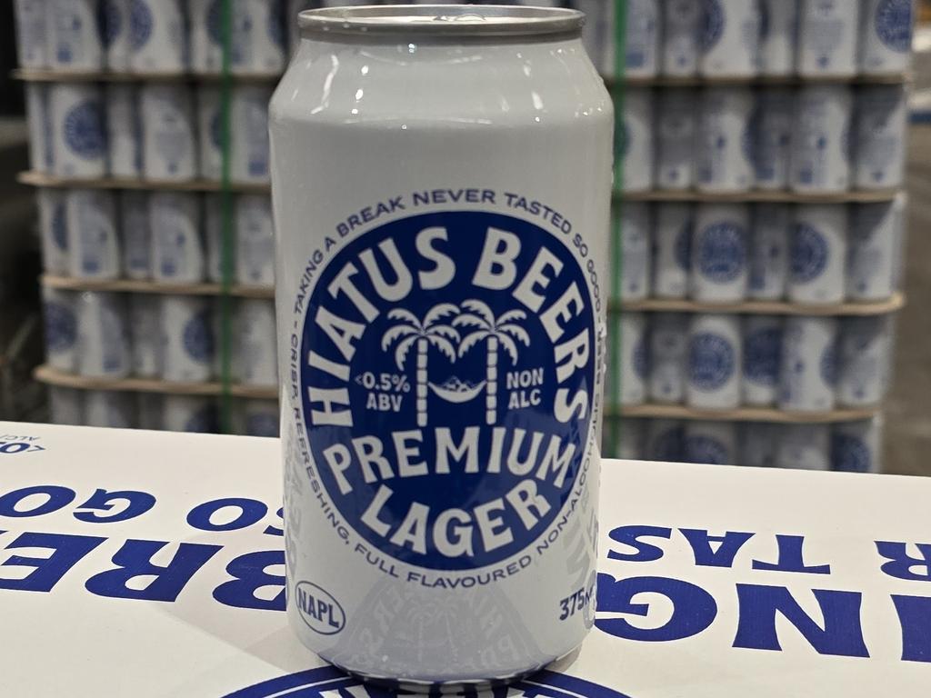 Hiatus Beer Lager tastes just like the real deal.