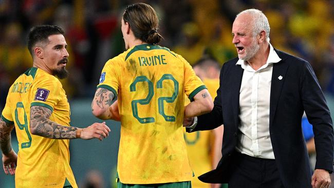 Graham Arnold will consider his future during a post-World Cup break. Picture: Stuart Franklin/Getty Images