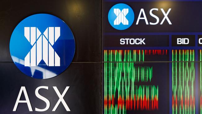 SYDNEY, AUSTRALIA - NewsWire Photos, October 29 2024. GENERIC. Stocks. Finance. Economy. Stock price ticker of the Australian Stock Exchange, ASX, at their offices on Bridge Street. Picture: NewsWire / Max Mason-Hubers