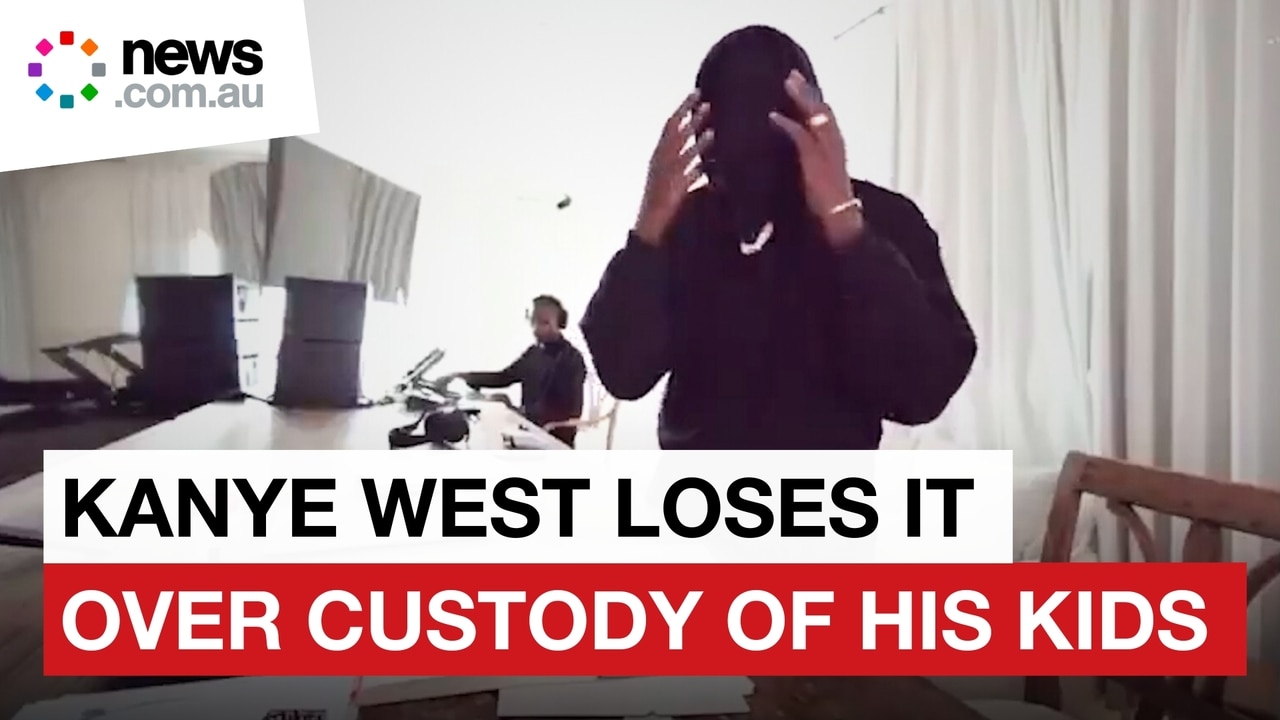 Kanye West loses it in chaotic livestream