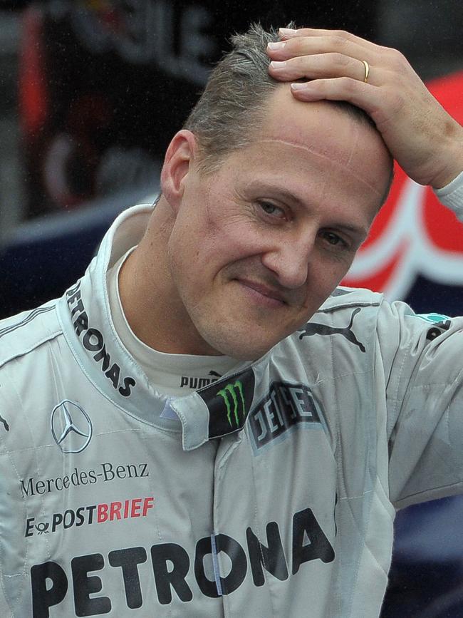 Schumacher in 2012. Photo by Yasuyoshi CHIBA / AFP