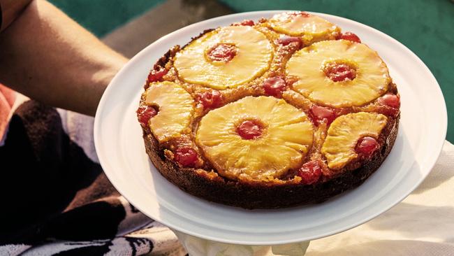 Alison Roman’s pineapple upside-down cake.