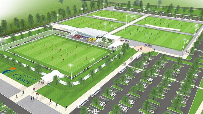 An artist’s impression of how the site could look.