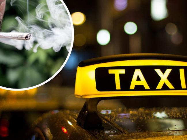 Taxi cannabis canva