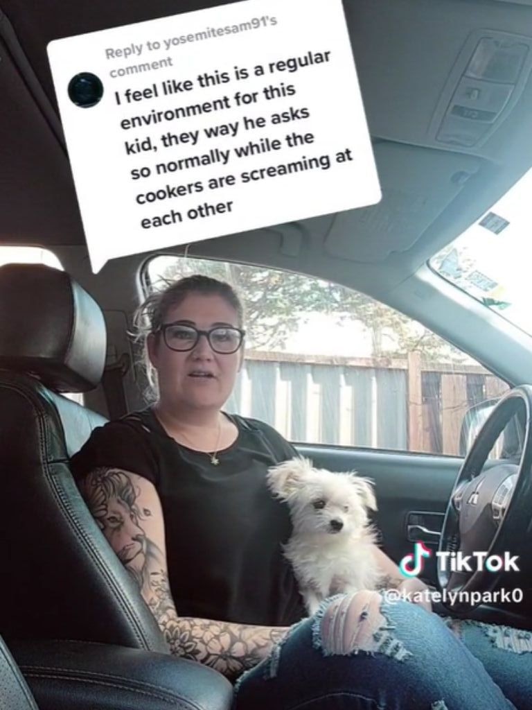 People were shocked by the vile outburst from the neighbours. Picture: TikTok