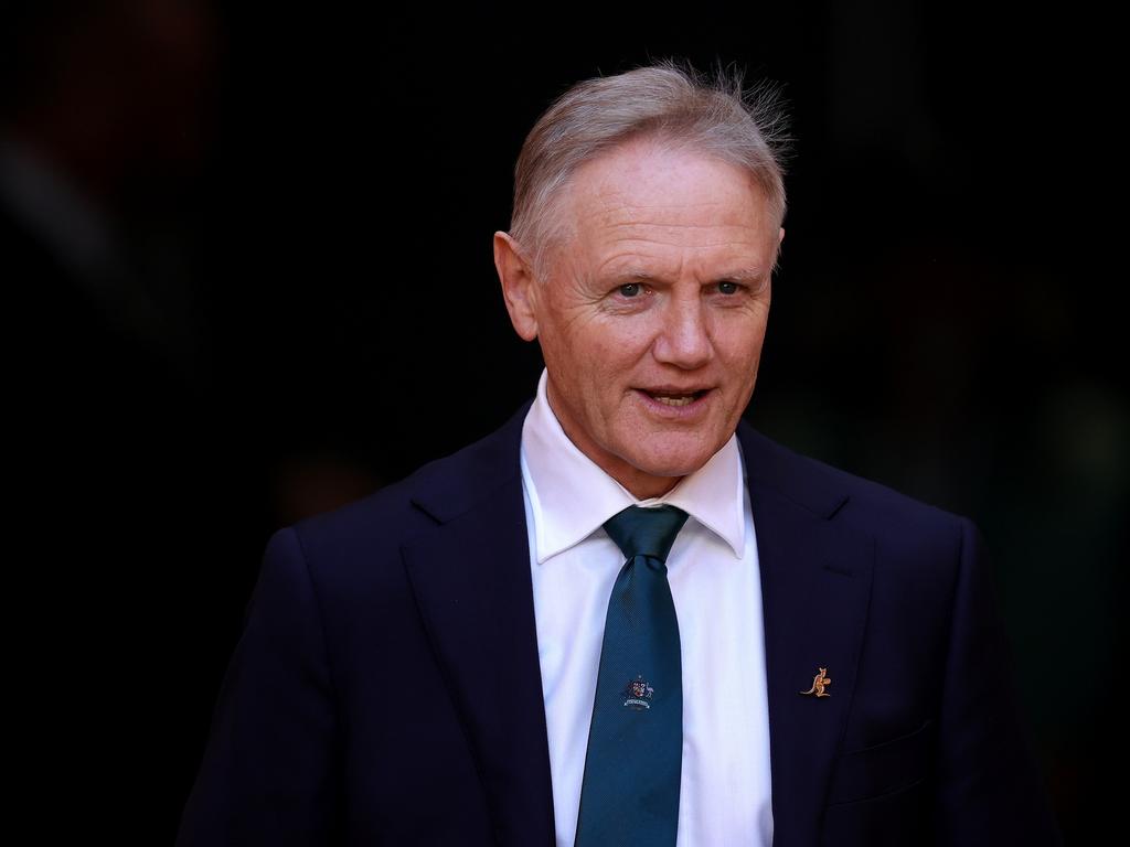 Wallabies coach Joe Schmidt has stood for personal reasons. Picture: Getty