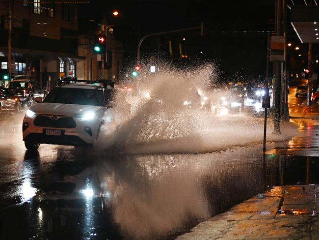 There was flooding in Brunswick. Picture: Josie Hayden