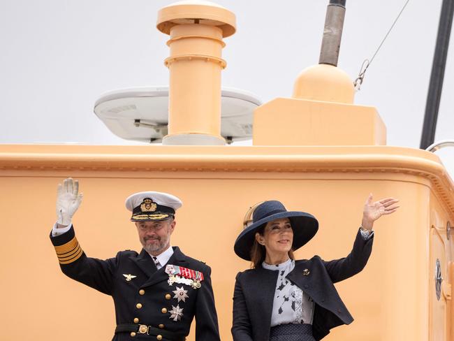 Denmark's Royal couple, King Frederik and Queen Mary have a number of cruises lined up this summer. Picture: AFP