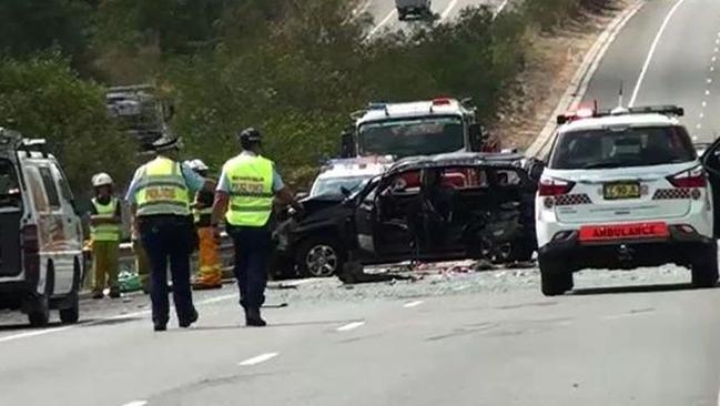 The crash occurred on the mid-north coast in NSW.